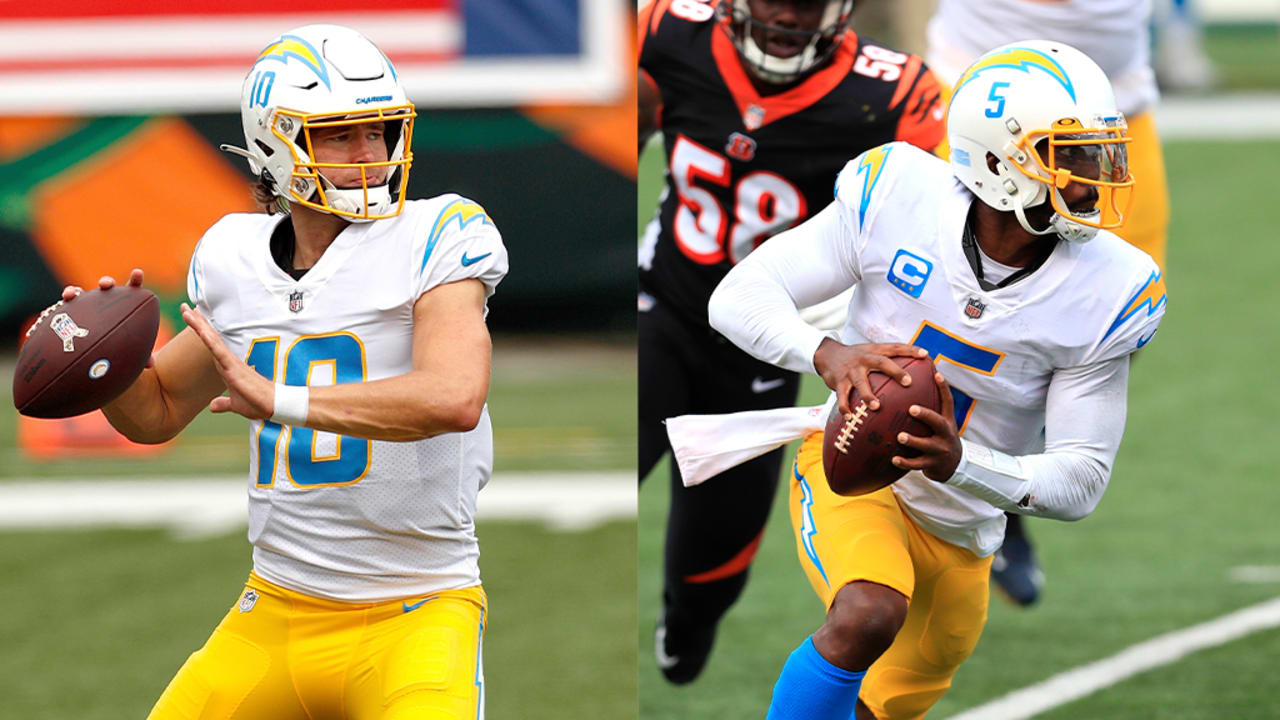 Chargers' Justin Herbert starts at QB over injured Tyrod Taylor vs. Chiefs