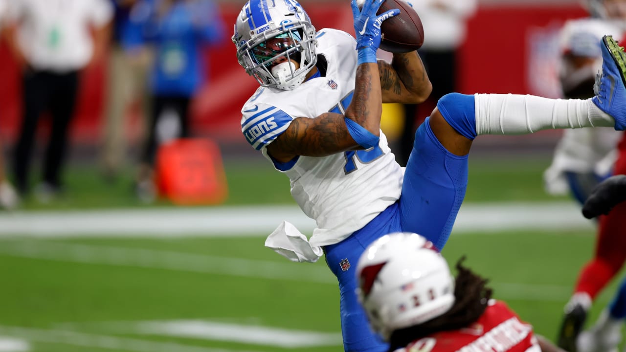 The Detroit Lions regain the lead as Lions wide receiver Kenny Golladay ...