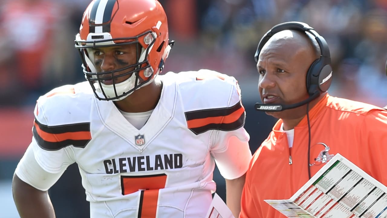 Hue Jackson: Browns rookie DeShone Kizer is coming along faster than  expected 