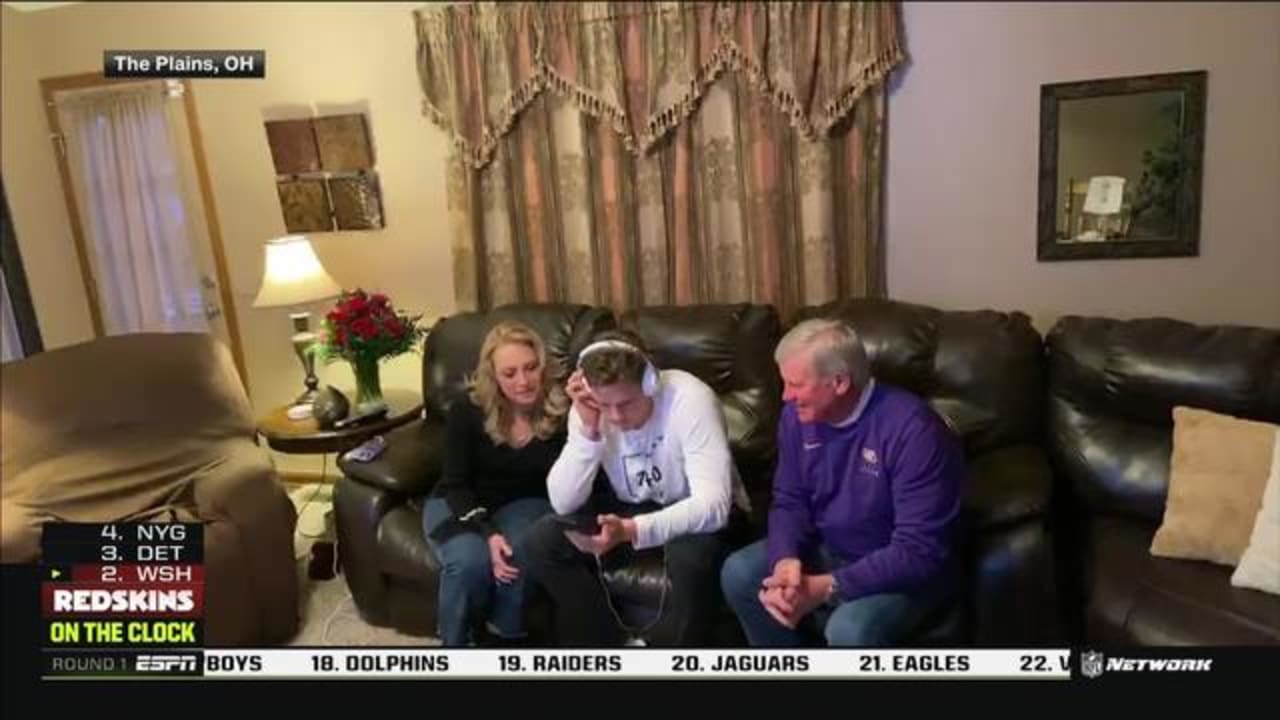 Joe Burrow selected by Bengals with the No. 1 pick in NFL Draft