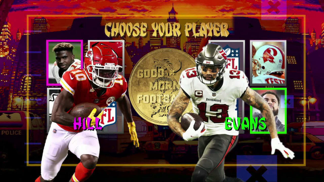 Kansas City Chiefs WR Tyreek Hill or Tampa Bay Buccaneers