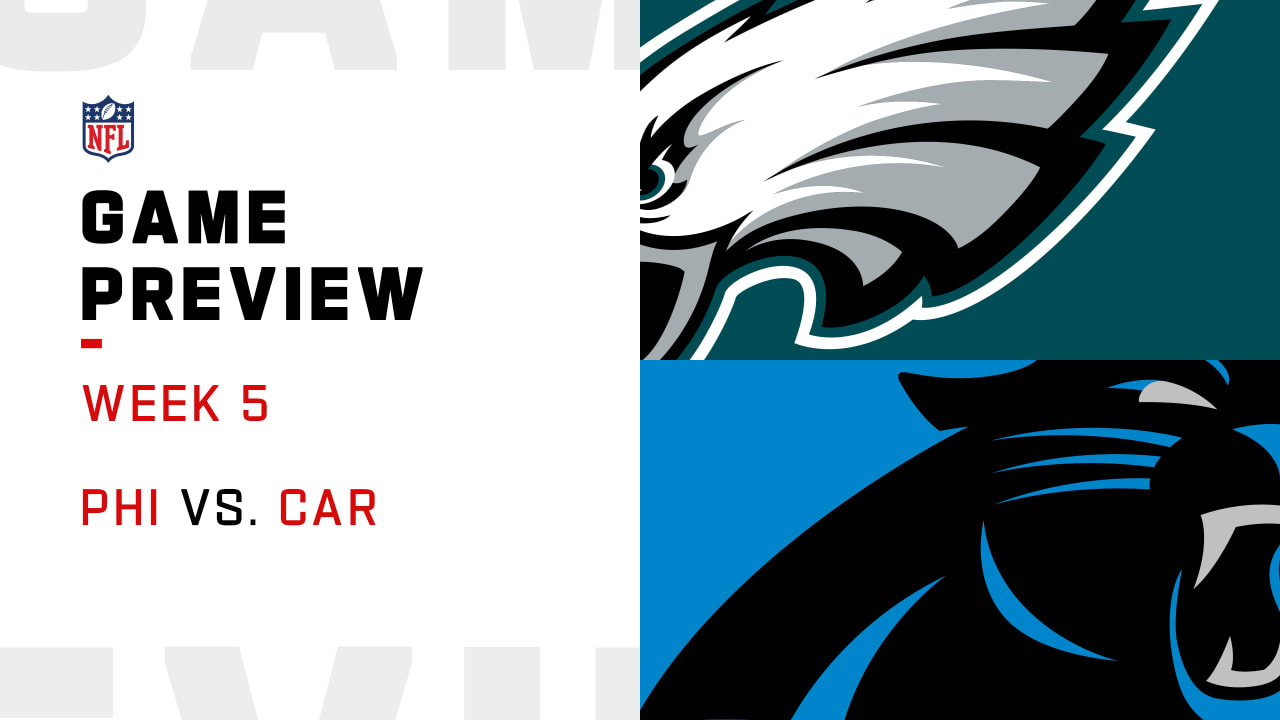 Philadelphia Eagles vs. Carolina Panthers preview | Week 5