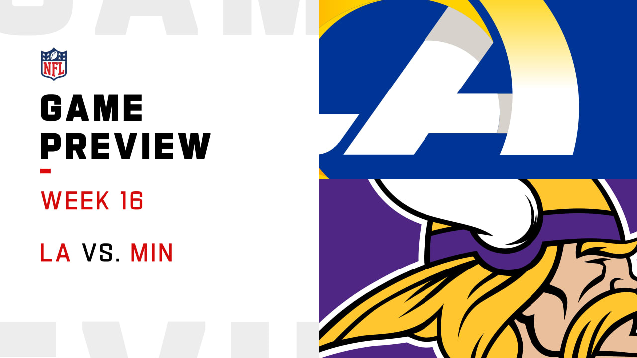 Los Angeles Rams vs. Minnesota Vikings preview Week 16