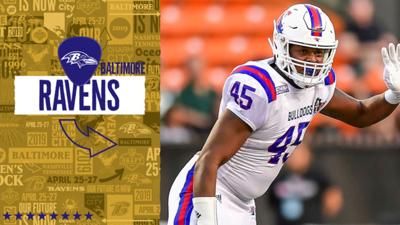 Third Round (85): Ravens Draft Edge Rusher Jaylon Ferguson