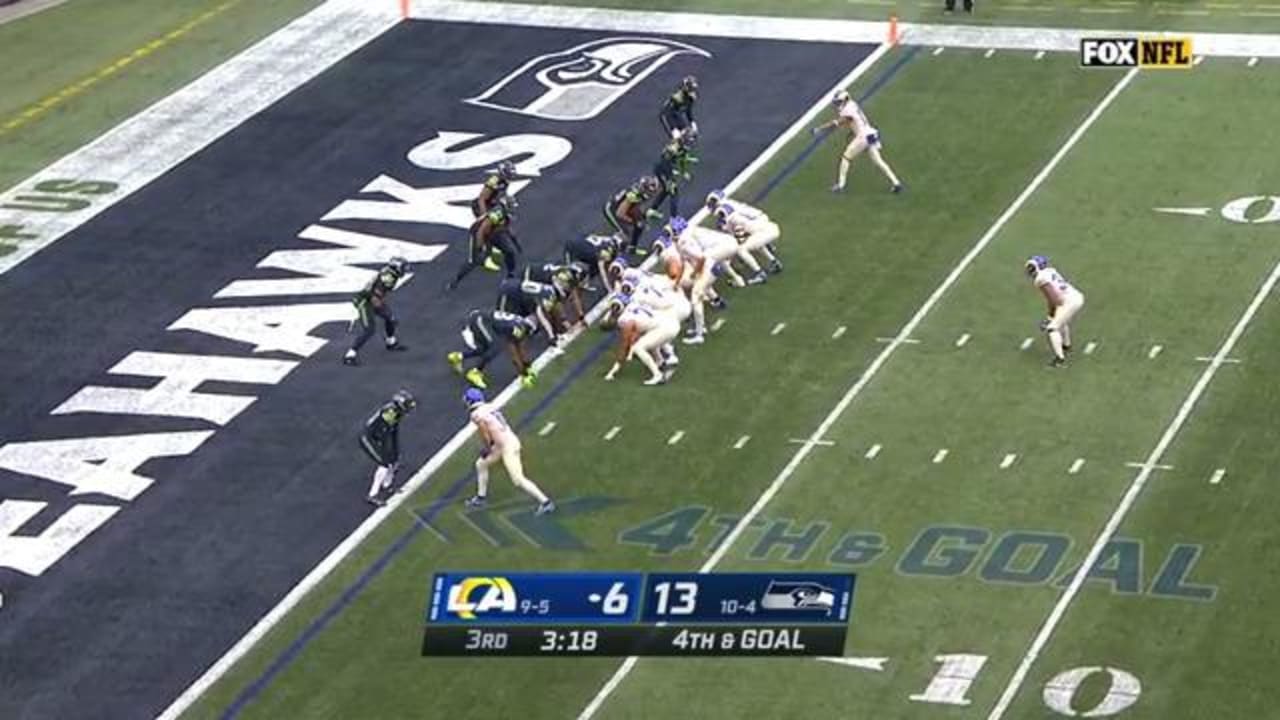 The Seattle Seahawks defense completes an epic four-down goal-line