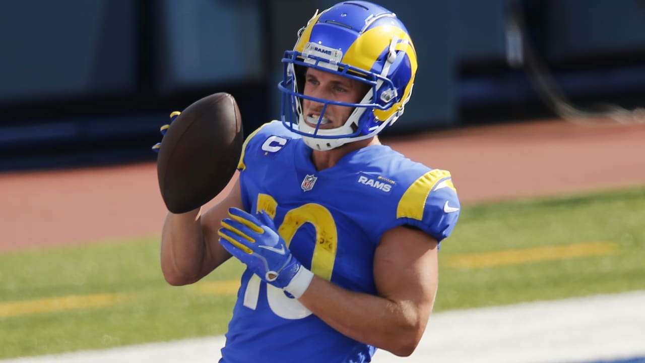 Los Angeles Rams wide receiver Cooper Kupp caps Rams' 97yard drive by