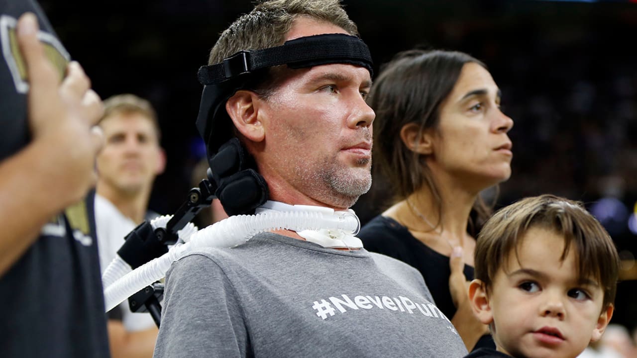 While fighting ALS, Steve Gleason continues to live life his way