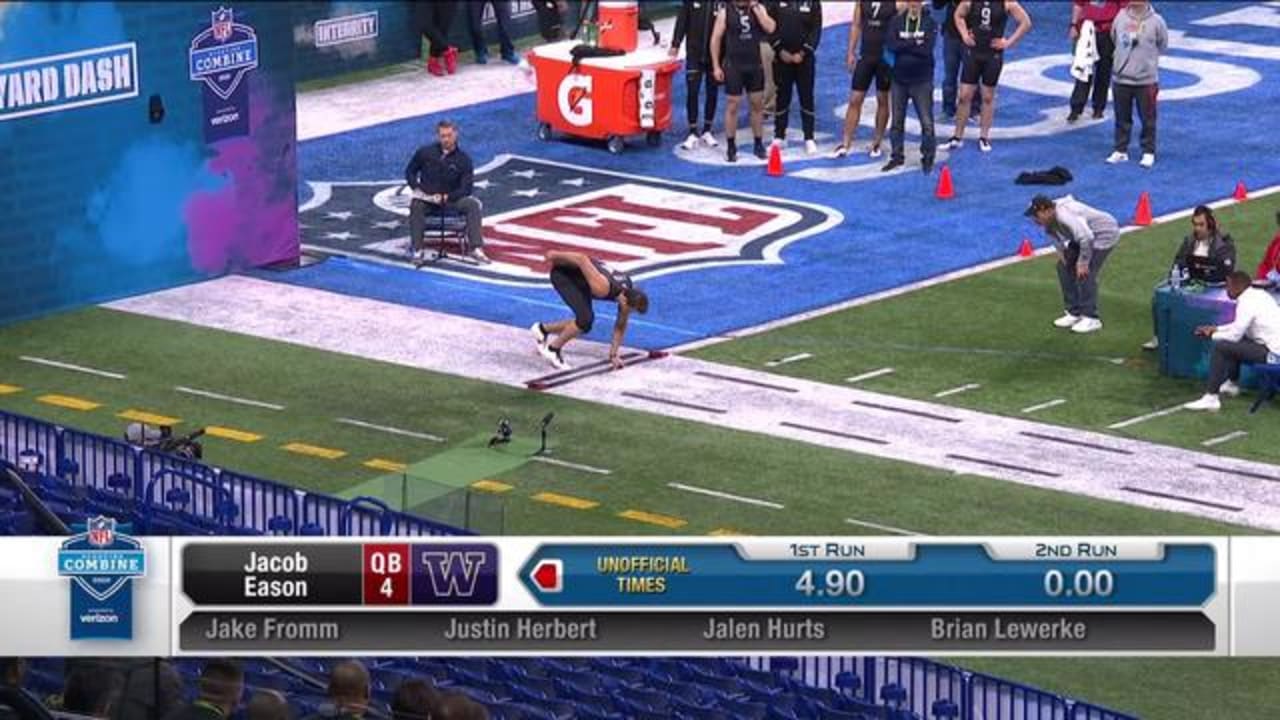 Justin Herbert runs 4.68 second 40-yard dash