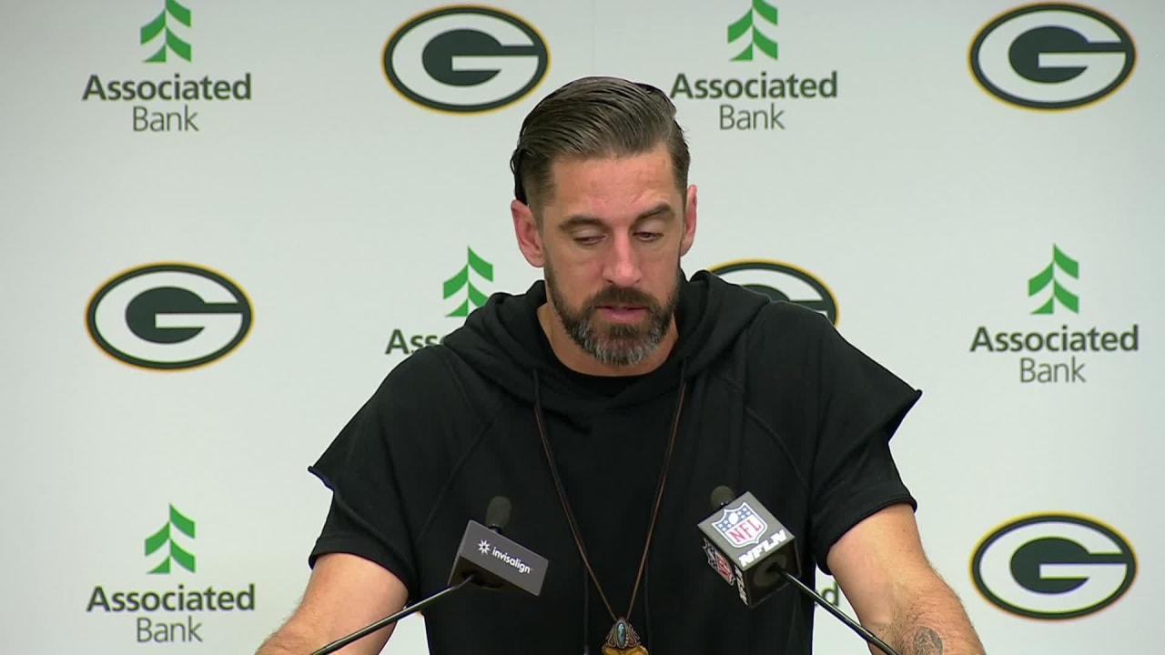 Green Bay Packers Quarterback Aaron Rodgers On Win Vs. New England 