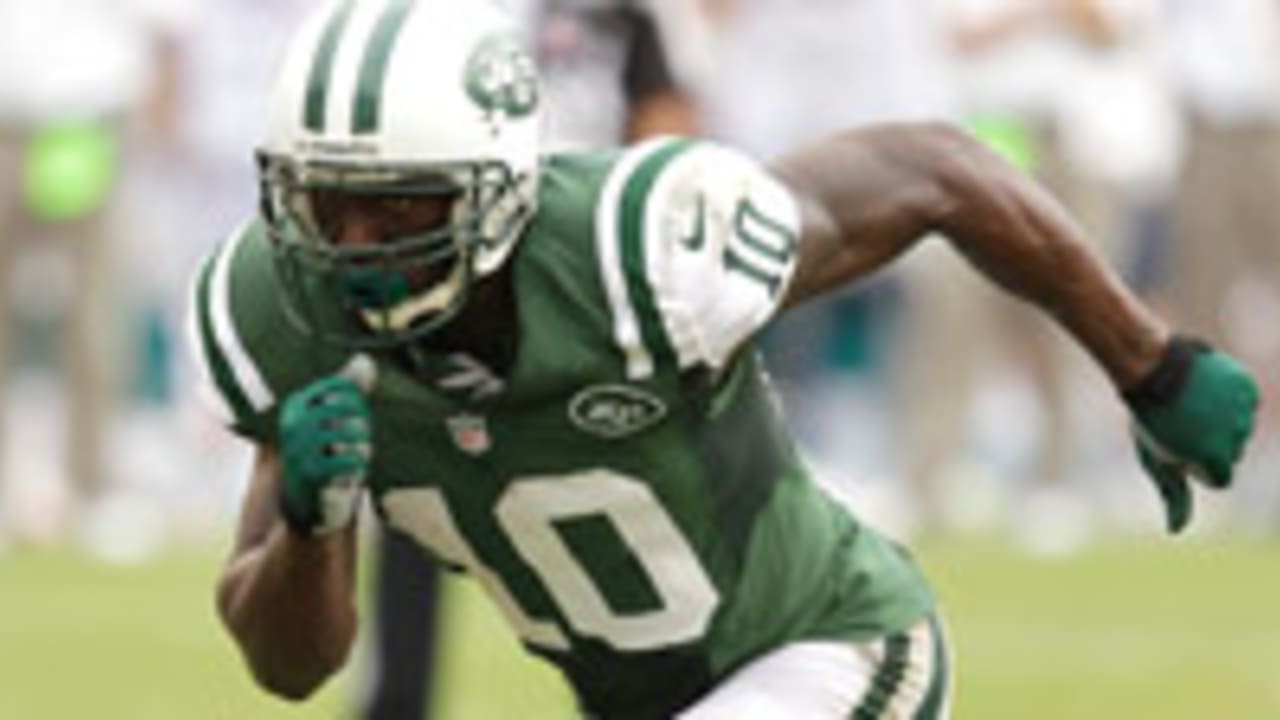 New York Jets wide receiver Santonio Holmes out for the season 