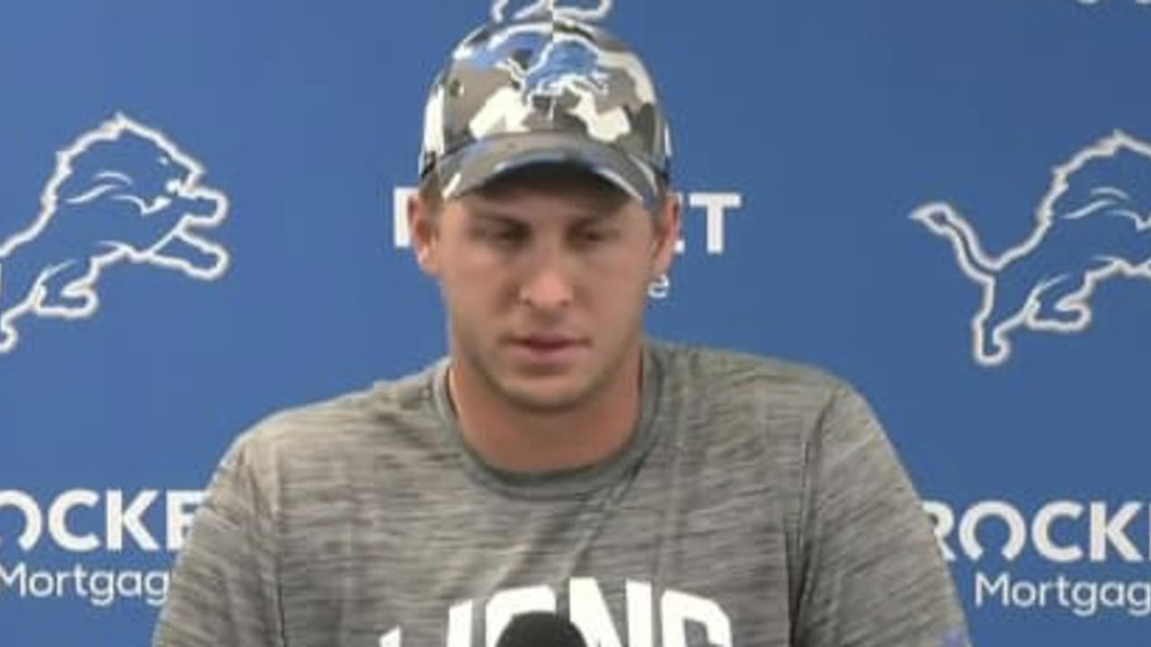Detroit Lions Quarterback Jared Goff On Expectations For Lions They Will Continue To Rise 