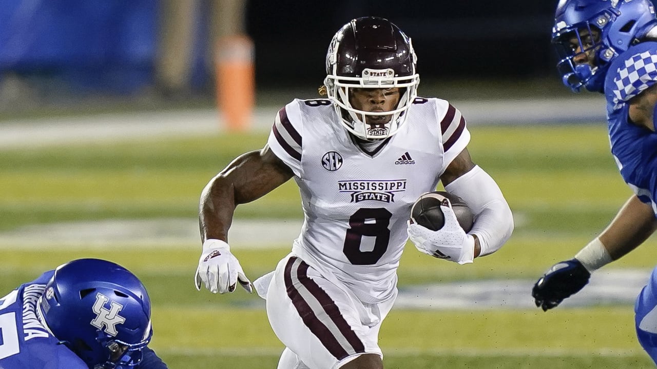 2021 NFL Draft: Packers select Mississippi State RB Kylin Hill in seventh  round, No. 256 overall