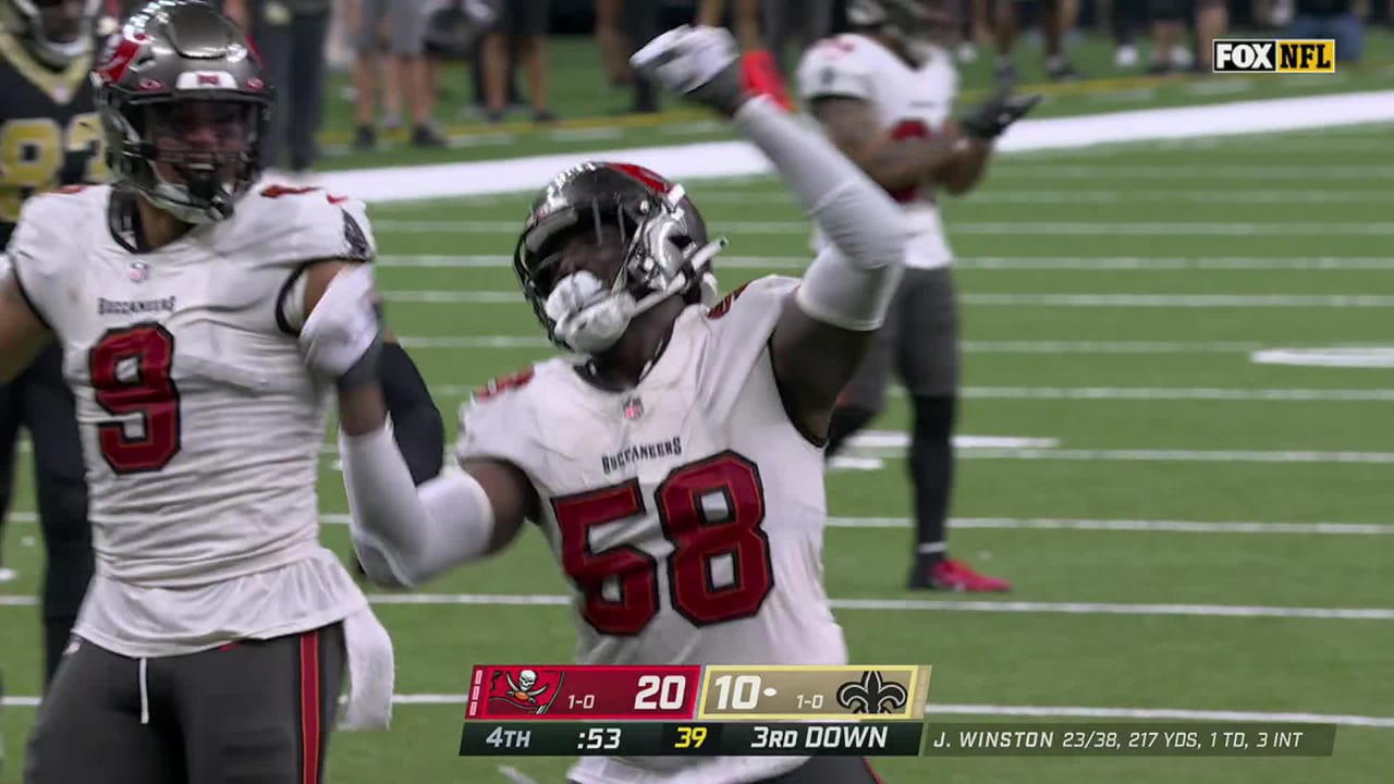 Buccaneers 20-10 Saints: Score and highlights