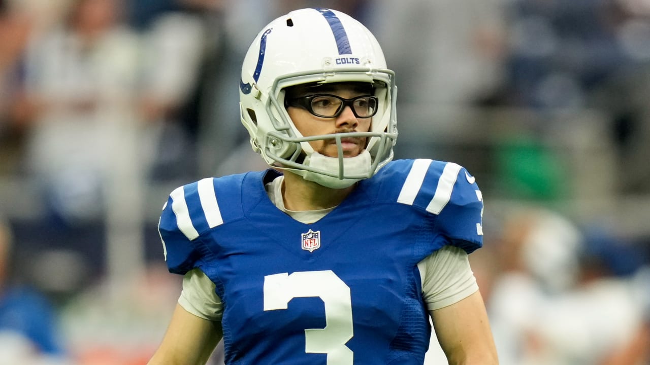 Colts waiving kicker Rodrigo Blankenship following poor Week 1 performance