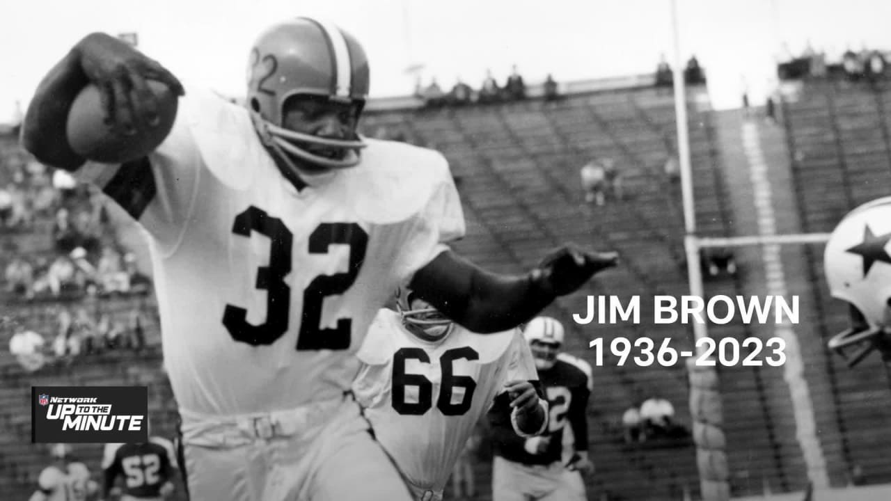 NFL Hall of Fame Cleveland Browns running back Jim Brown has died