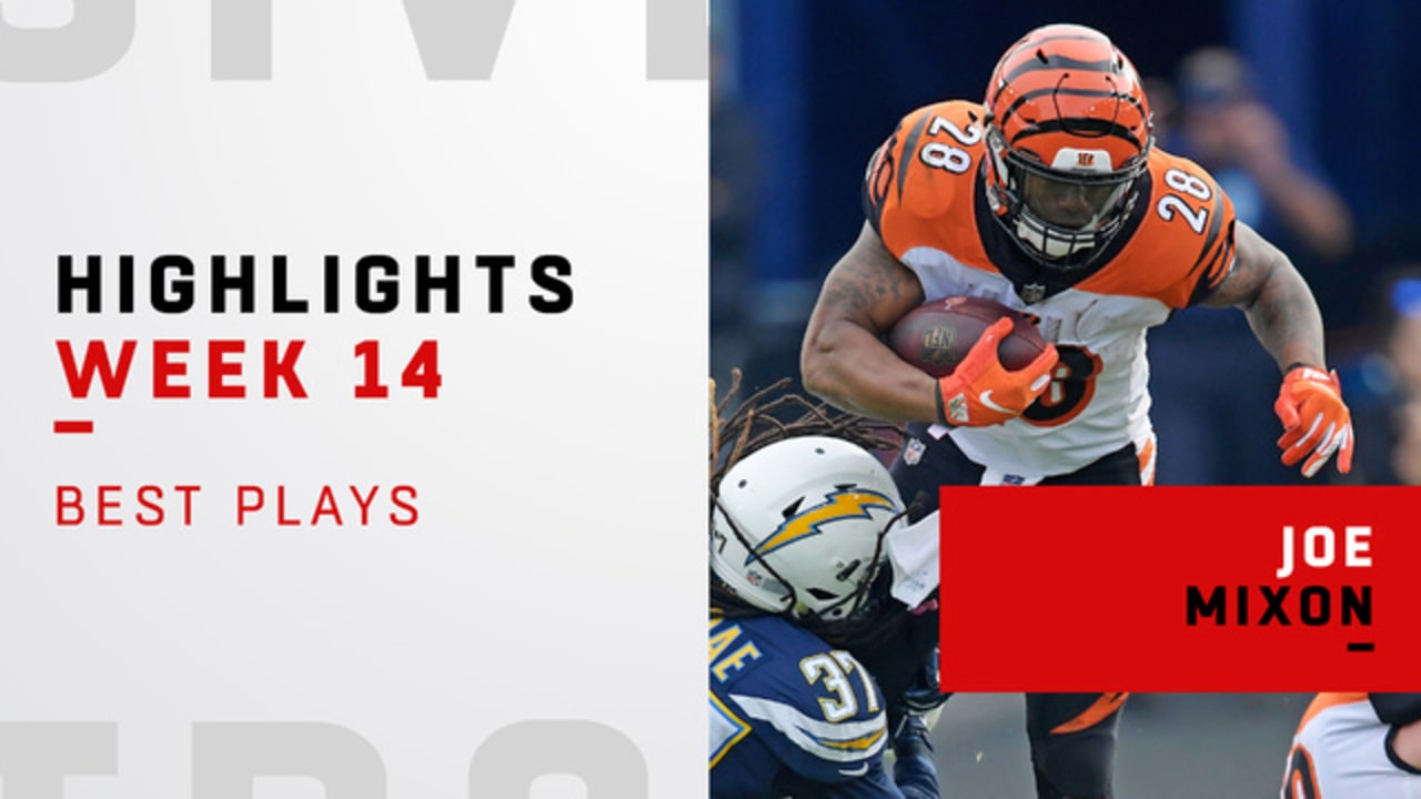 Best Plays From Joe Mixon's 138-yard Game | Week 14