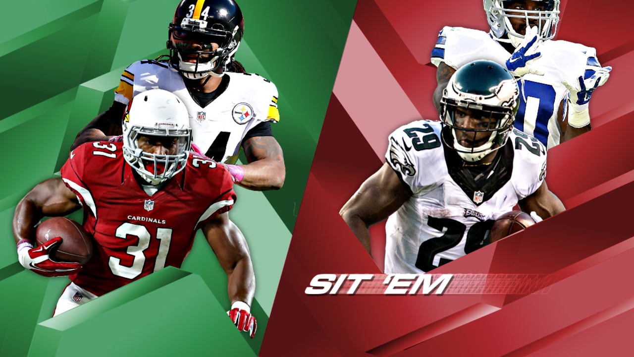 Start 'Em, Sit 'Em Week 15 Running backs