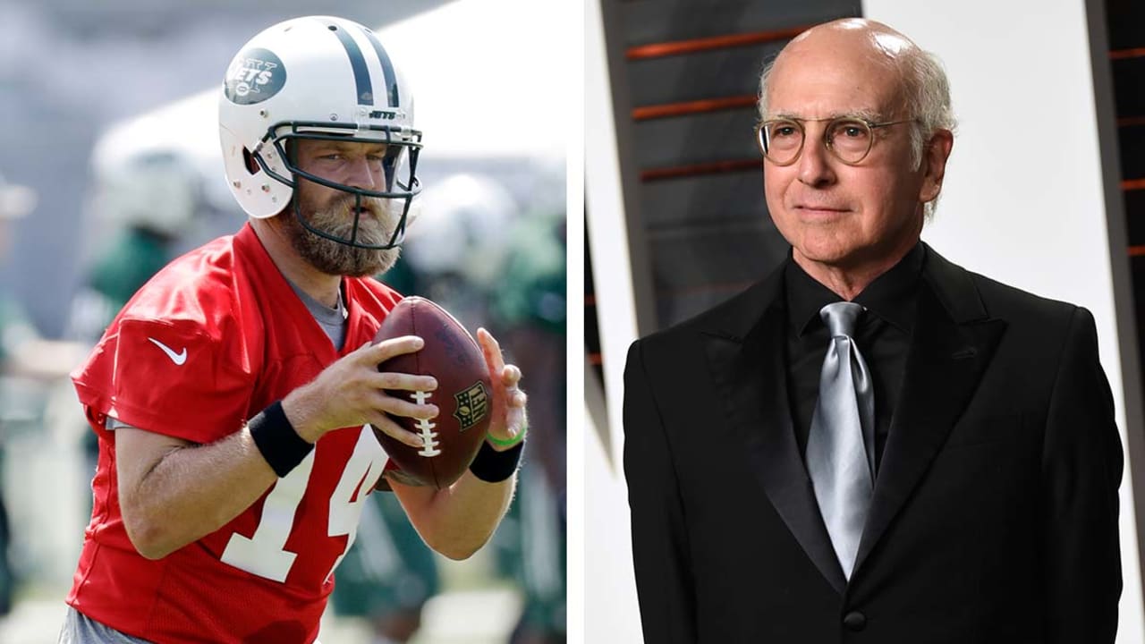 Jets fan Larry David wants Ryan Fitzpatrick to shave his beard