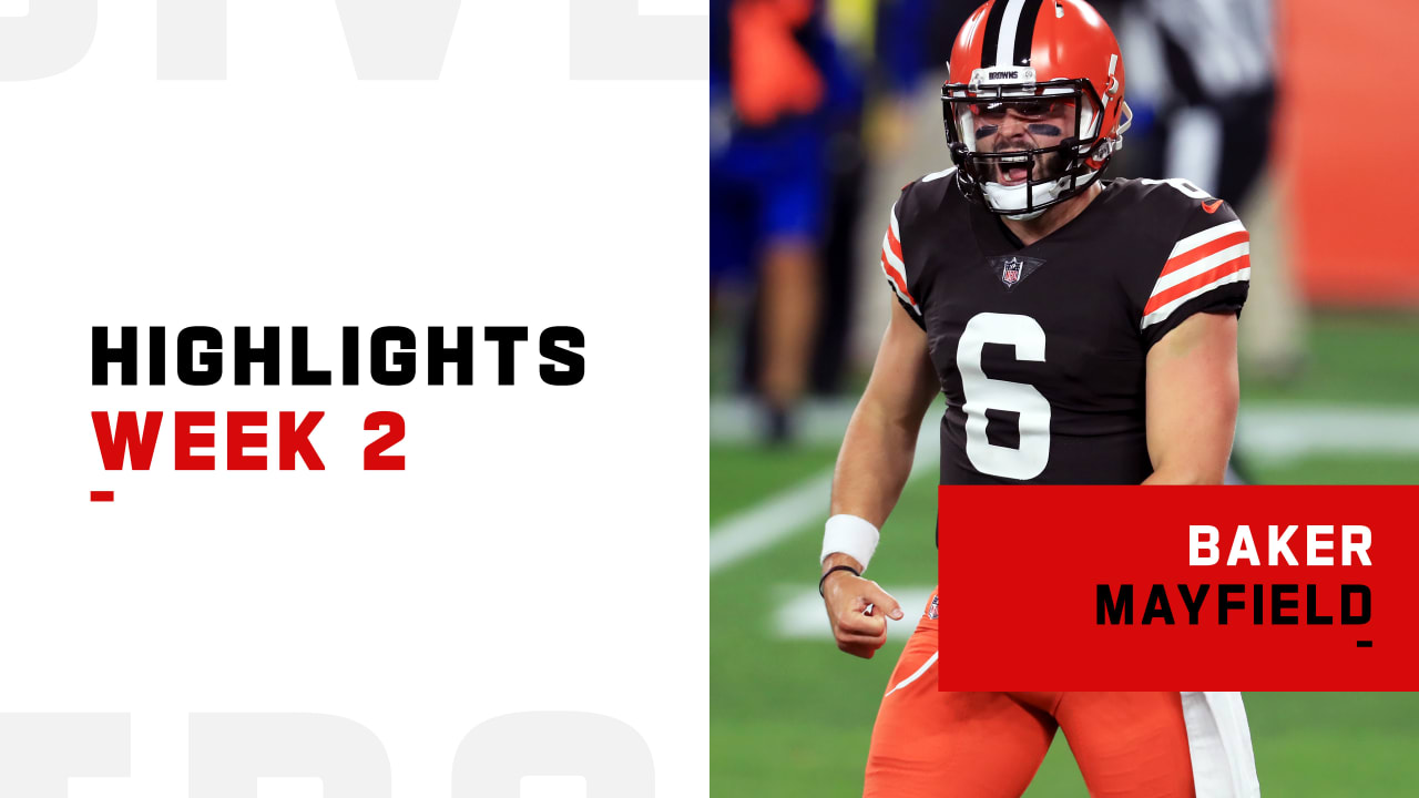 Baker Mayfield vs. Justin Fields in Week 2