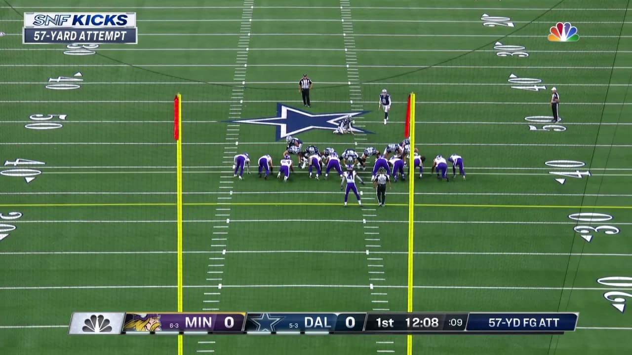 Brett Maher has missed a kick (either field goal or extra point