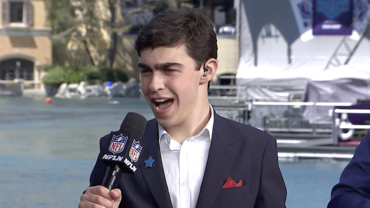 Make-A-Wish recipient Sam Prince steals show in NFL Draft's heartwarming  moment - ABC7 New York