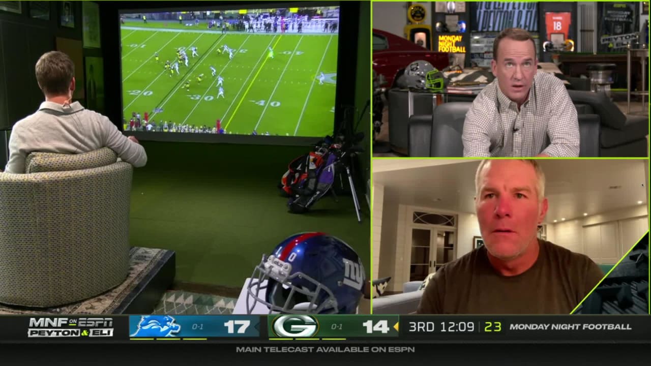 Former Green Bay Packers Quarterback Brett Favre Joins Eli And Peyton ...