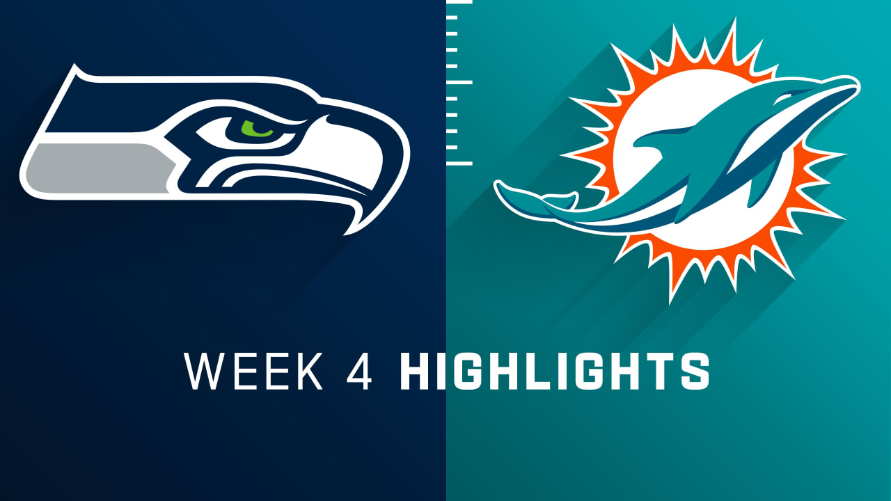 Seahawks vs. Dolphins NFL live stream reddit for Week 4