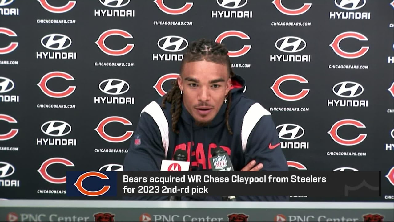 Chicago Bears wide receiver Chase Claypool Bears getting 'a guy who