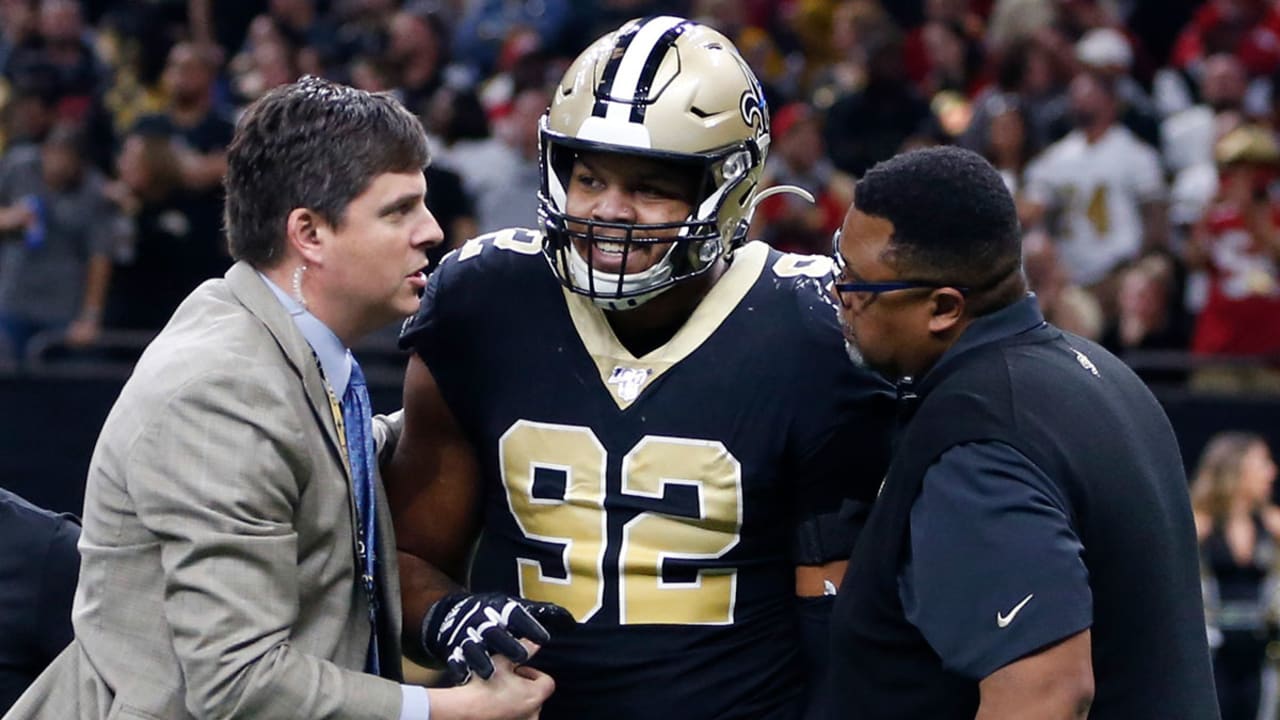 Report: Saints' Marcus Davenport out for the season with foot injury