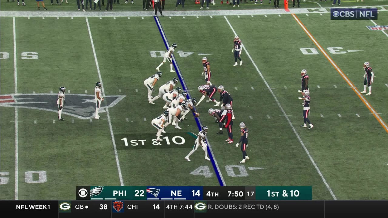 New England Patriots cornerback Christian Gonzalez bags first career