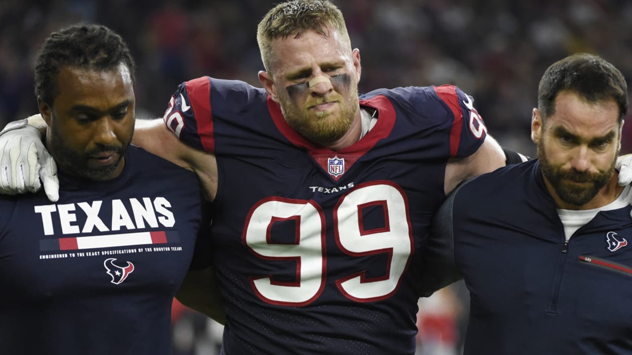 J.J. Watt still embarrassed by his awkward NFL celebrations as a Texan