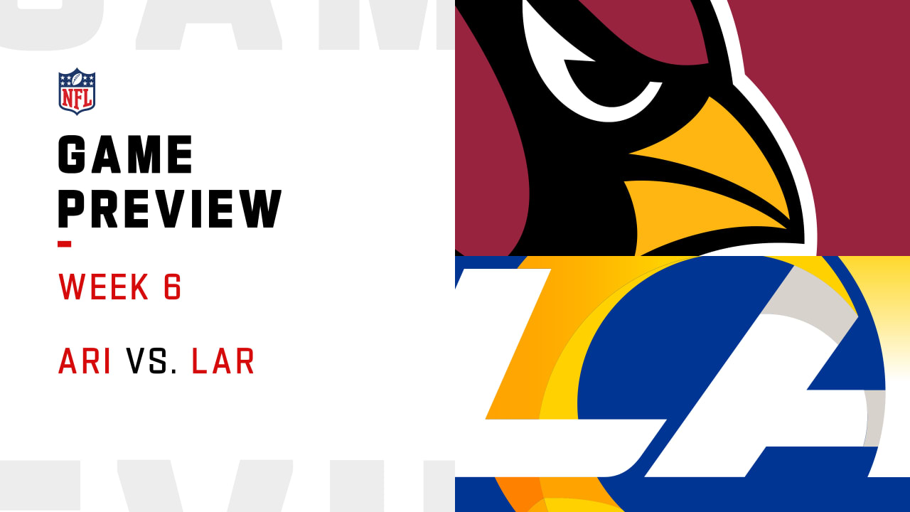 Arizona Cardinals vs. Los Angeles Rams TV information, how to watch