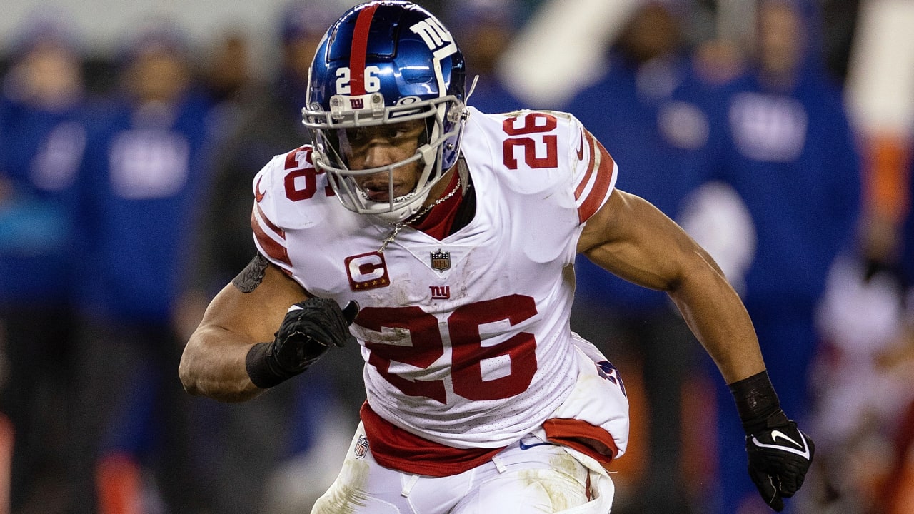 Giants applying non-exclusive franchise tag to RB Saquon Barkley