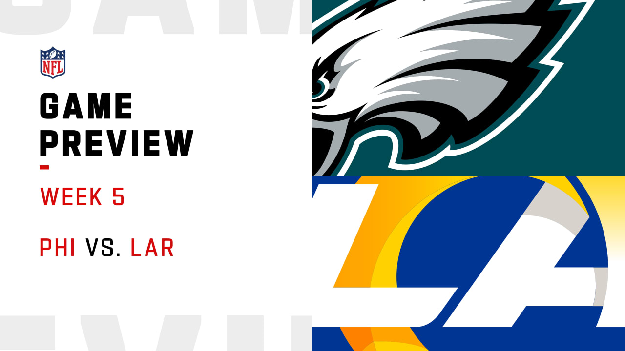 How to watch the Philadelphia Eagles vs. Los Angeles Rams