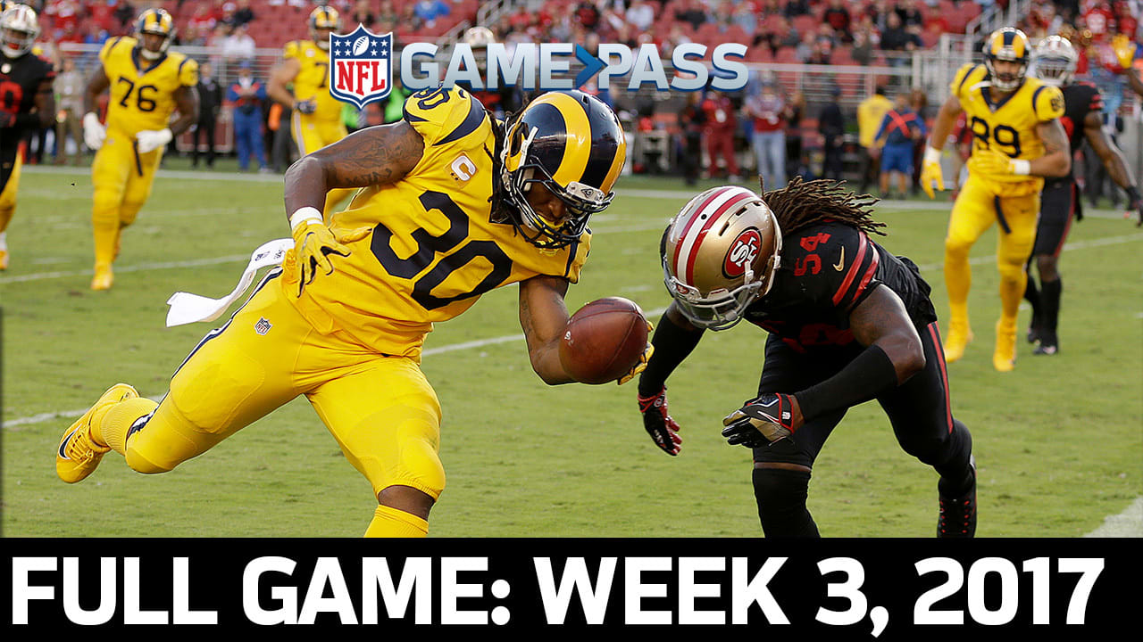 Full NFL Game Rams vs. 49ers  Week 3, 2017  NFL Game Pass