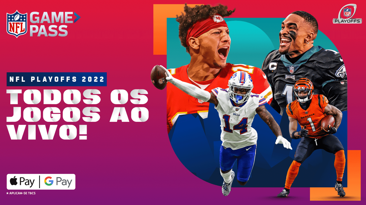 ASSISTA A TODOS OS JOGOS NO NFL GAME PASS!