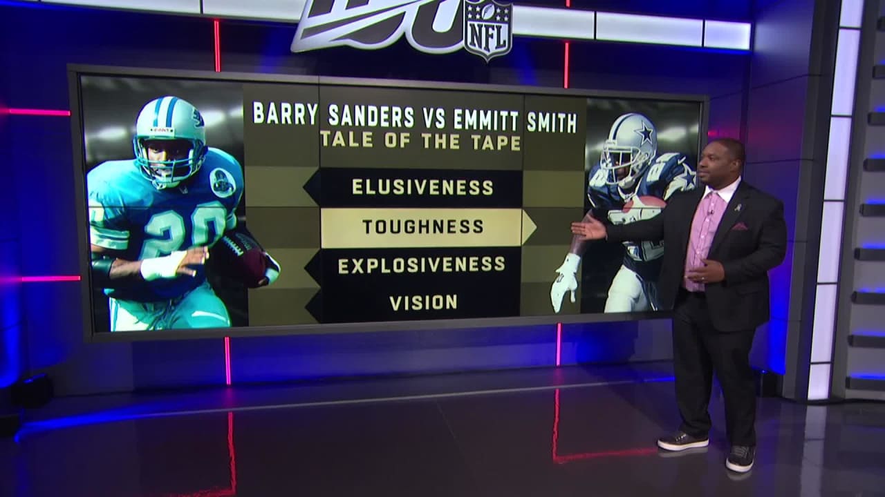 Emmitt Smith vs. Barry Sanders Monday Night Showdown