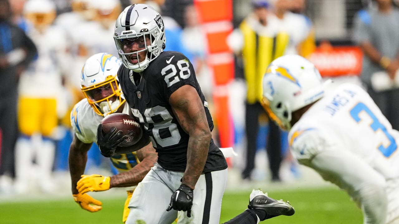 Raiders 2023 Week 4 Highlights vs. Chargers  Josh Jacobs' top plays from  Week 4 vs. LA Chargers