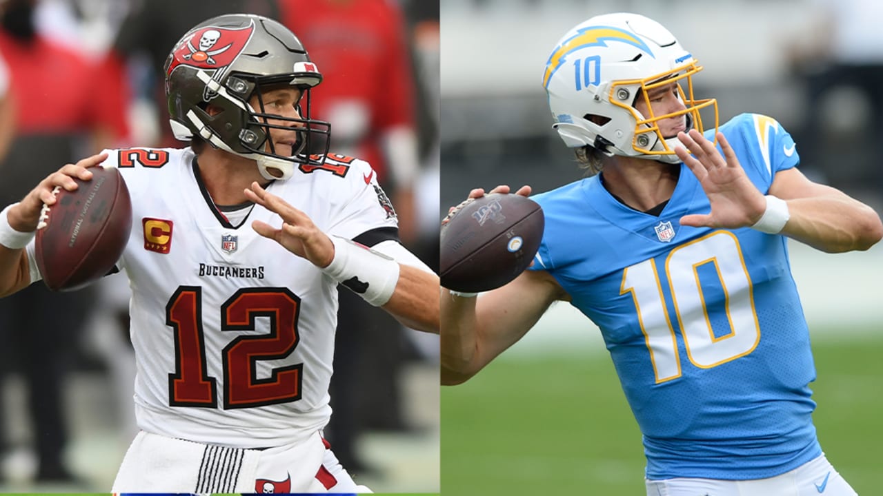 Justin Herbert, Los Angeles Chargers fall to Tom Brady, Tampa Bay Bucs