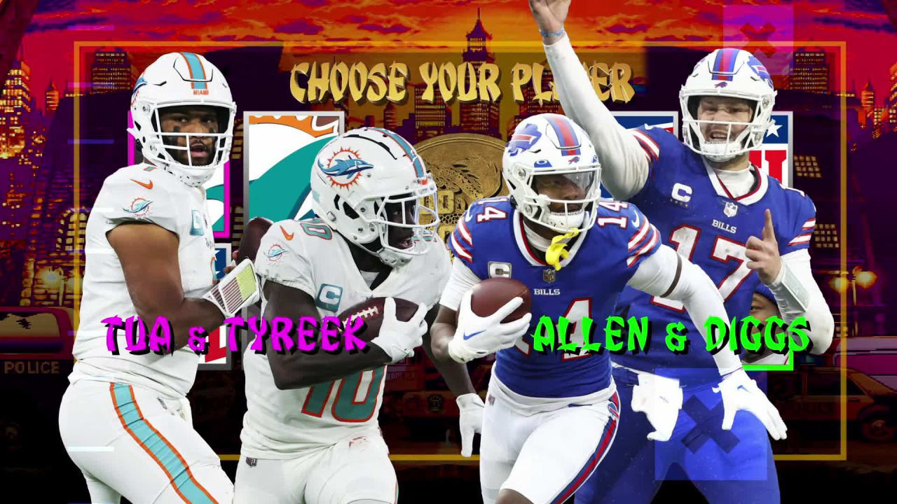 Bills offense Josh Allen Miami juggernaut speed Tyreek Hill