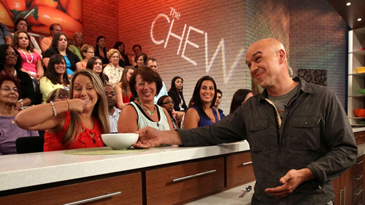 Watch: Michael Symon receives new Cleveland Browns jersey