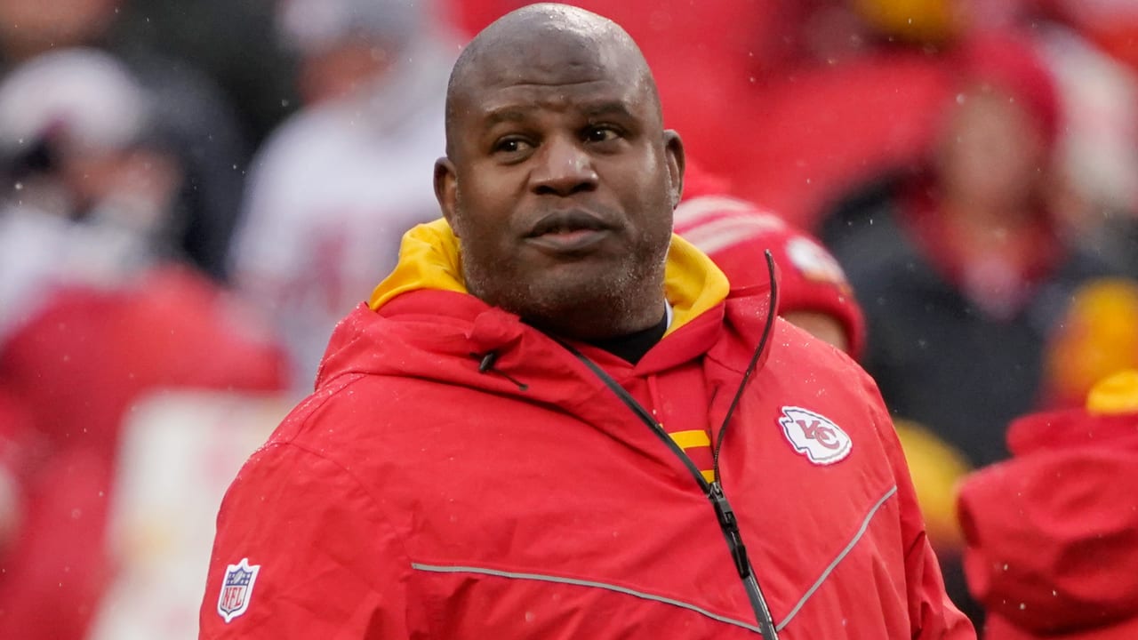 Broncos complete interview with Chiefs OC Eric Bieniemy