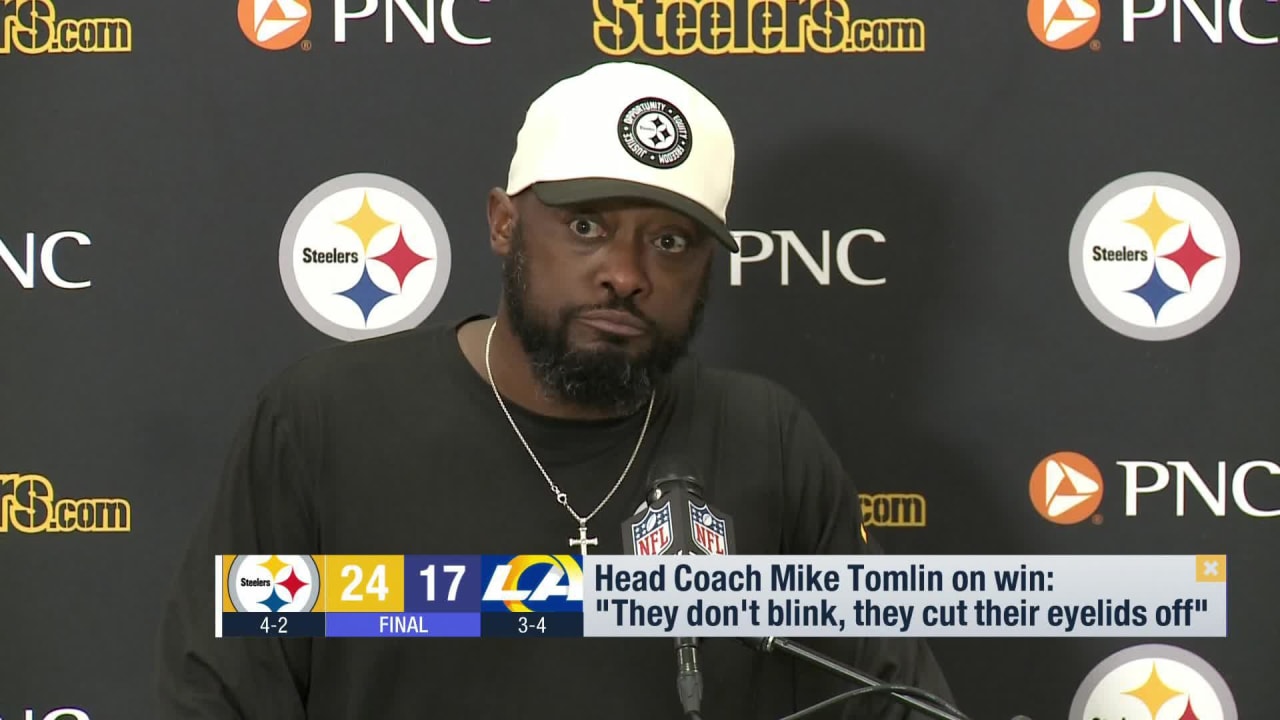 Pittsburgh Steelers head coach Mike Tomlin on Steelers win: &lsquo;They don&rsquo;t