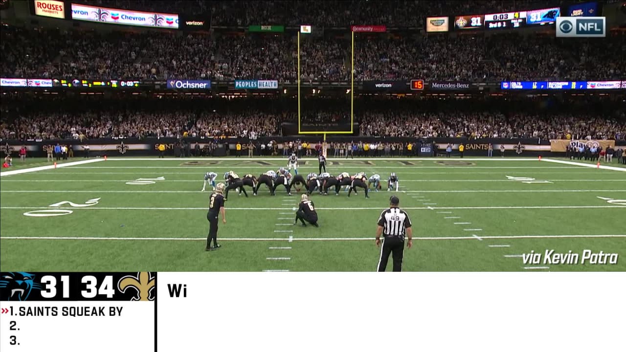 What We Learned Panthers vs. Saints  Week 12