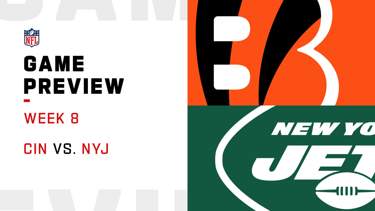 Cincinnati Bengals Vs. New York Jets Preview | Week 8