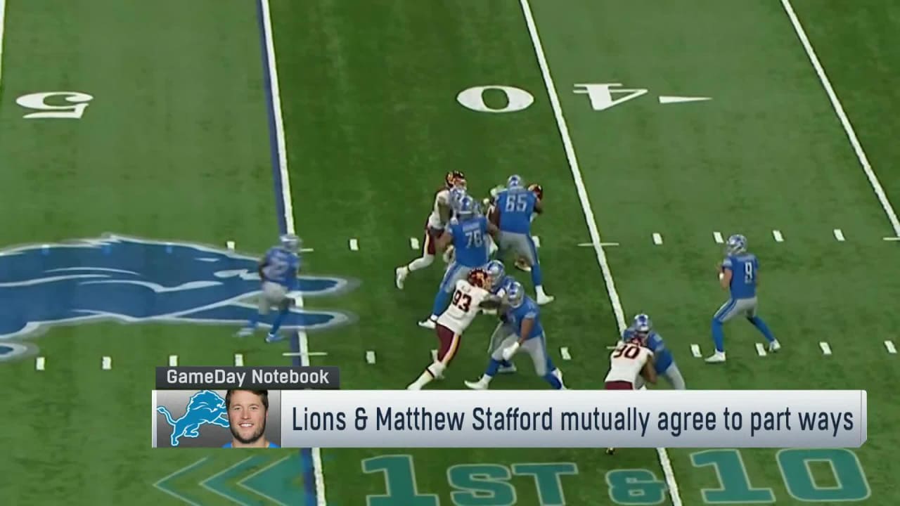 Detroit Lions and Matthew Stafford have mutually agreed to part