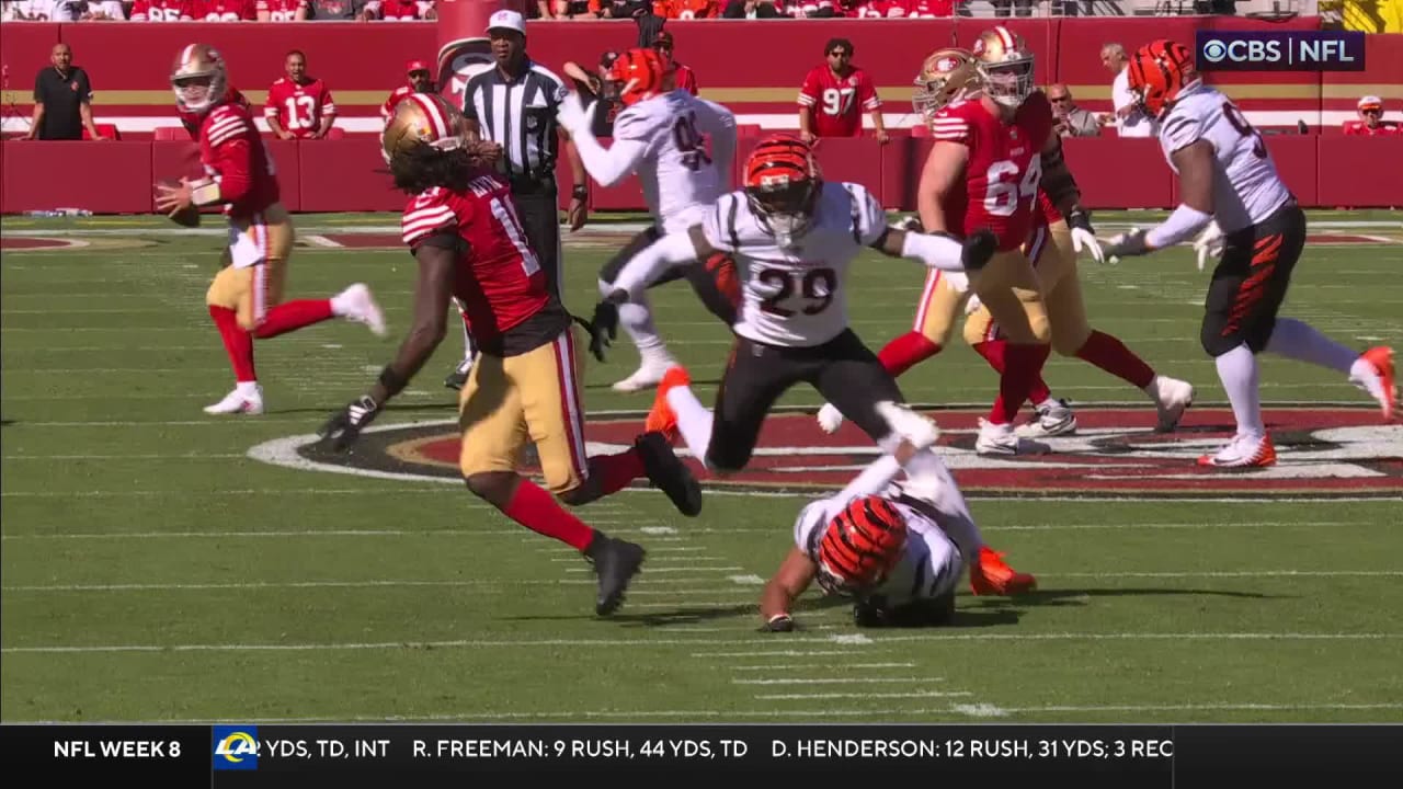 San Francisco 49ers Quarterback Brock Purdy Flashes His Cannon On 31 ...