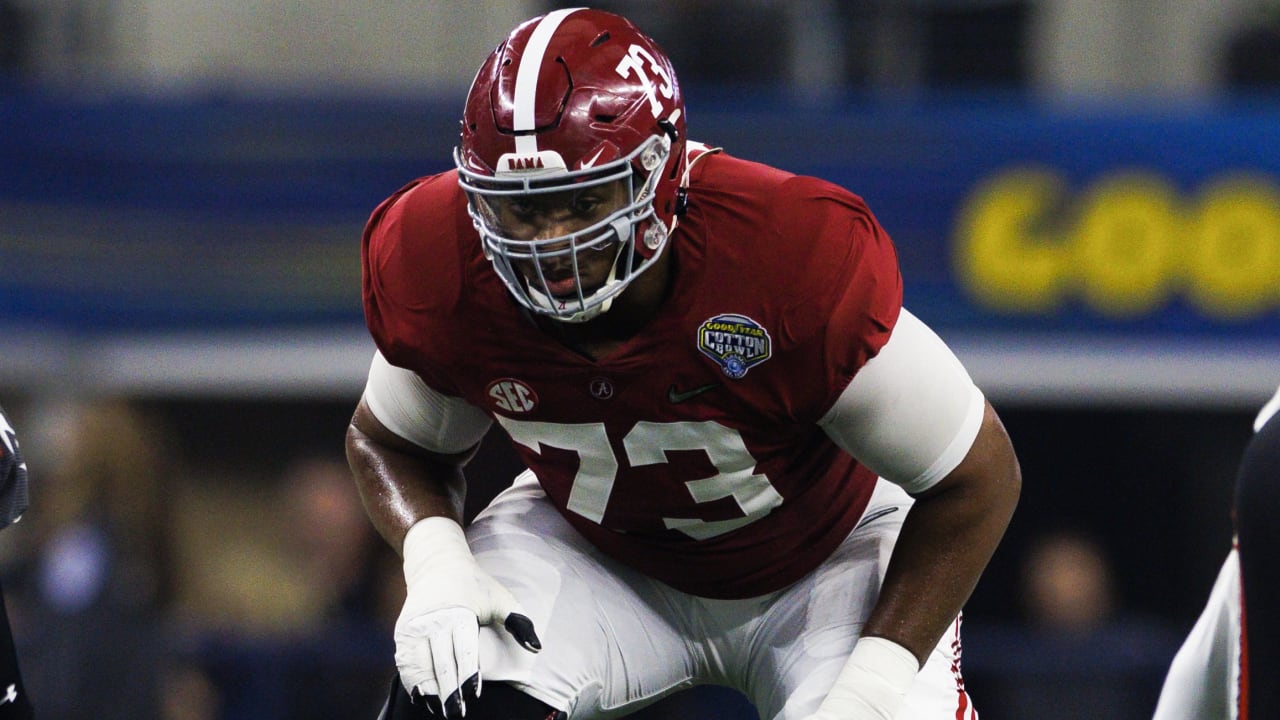 Alabama OT Evan Neal Highlights, 2022 NFL Draft