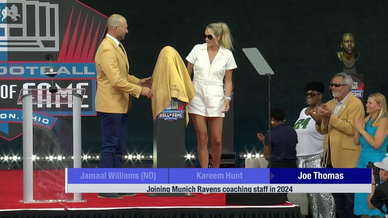 Pro Football Hall of Famer Joe Thomas will be joining Munich Ravens