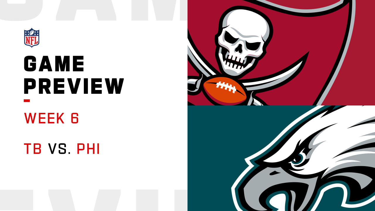 What time is the NFL game tonight? TV schedule, channel for Buccaneers vs.  Eagles in Week 6